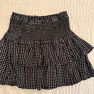 Reset Black and White Polka Dot Skirt